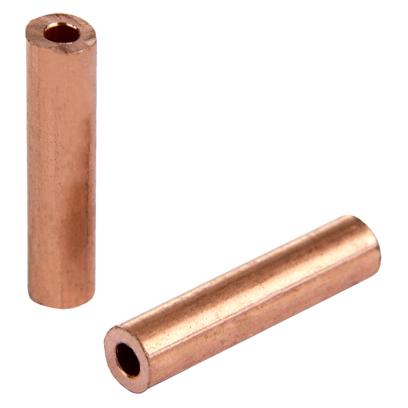Гильза медная ГМ 2,5-2,6 (2,5 мм² - Ø2,6мм) (в упак. 10 шт.) REXANT