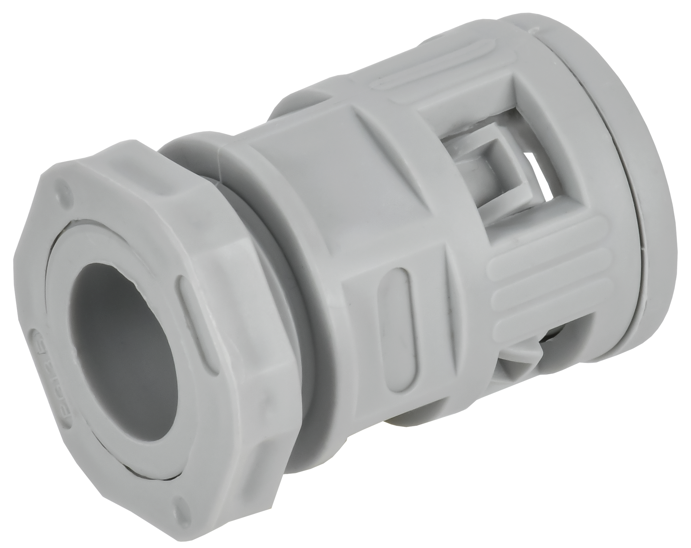 ELASTA Муфта вводная для гофрированных труб MVN16 IP40 серая IEK