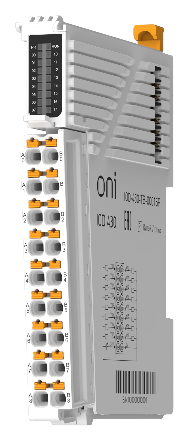 IOD 430 Модуль дискретного вывода 16 сигналов PNP ONI