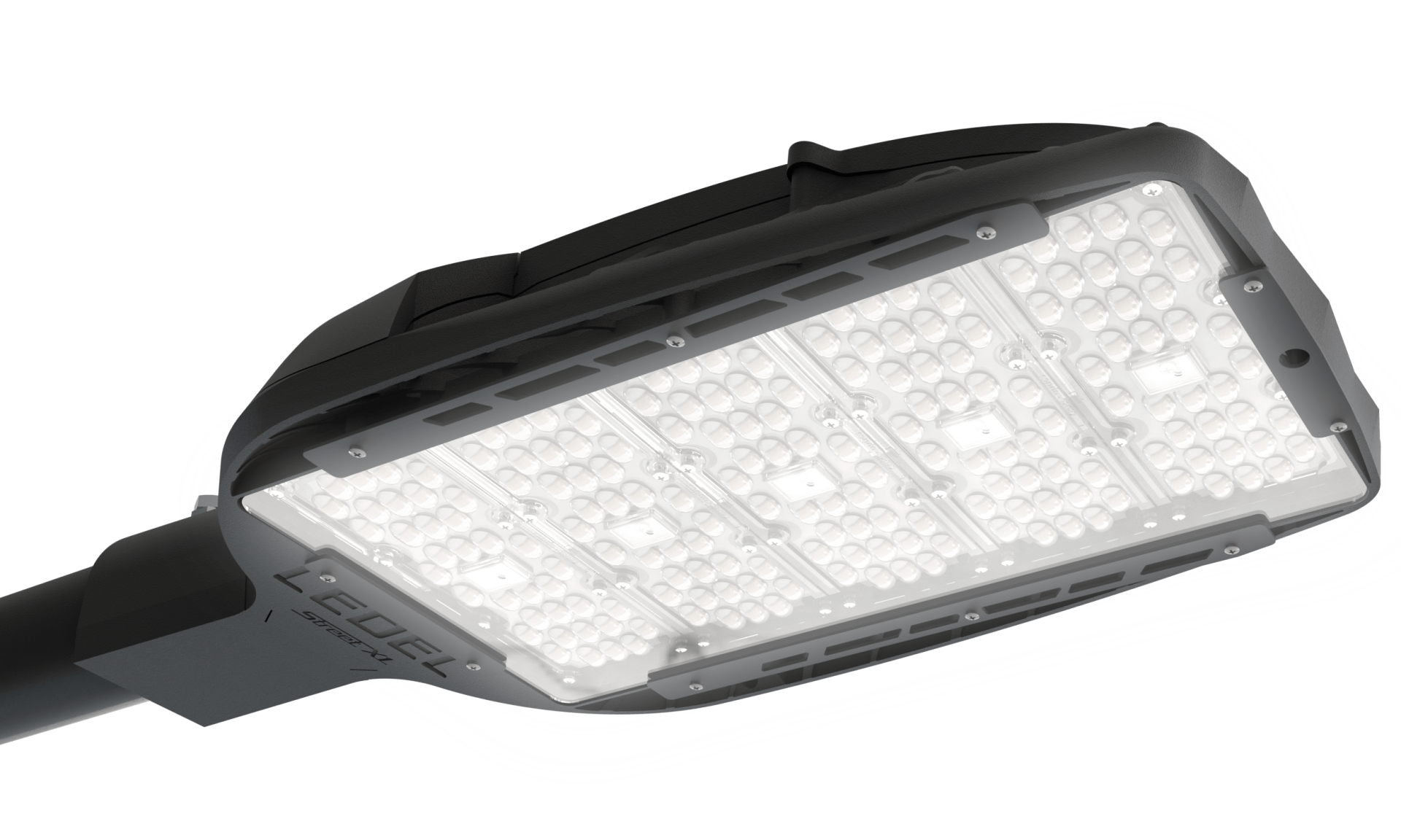 Светильник Street X1/103/Ш8M/750/К5/05/MT-КМ/K/230AC IP66 RAL7015 SG LEDEL