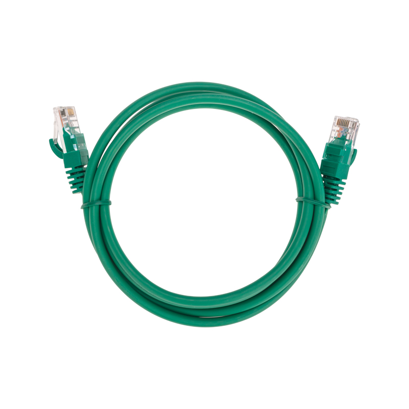Шнур коммутационный патч-корд U/UTP, CAT 5e, RJ45-RJ45, 26AWG, LSZH, зеленый, 1,5м REXANT