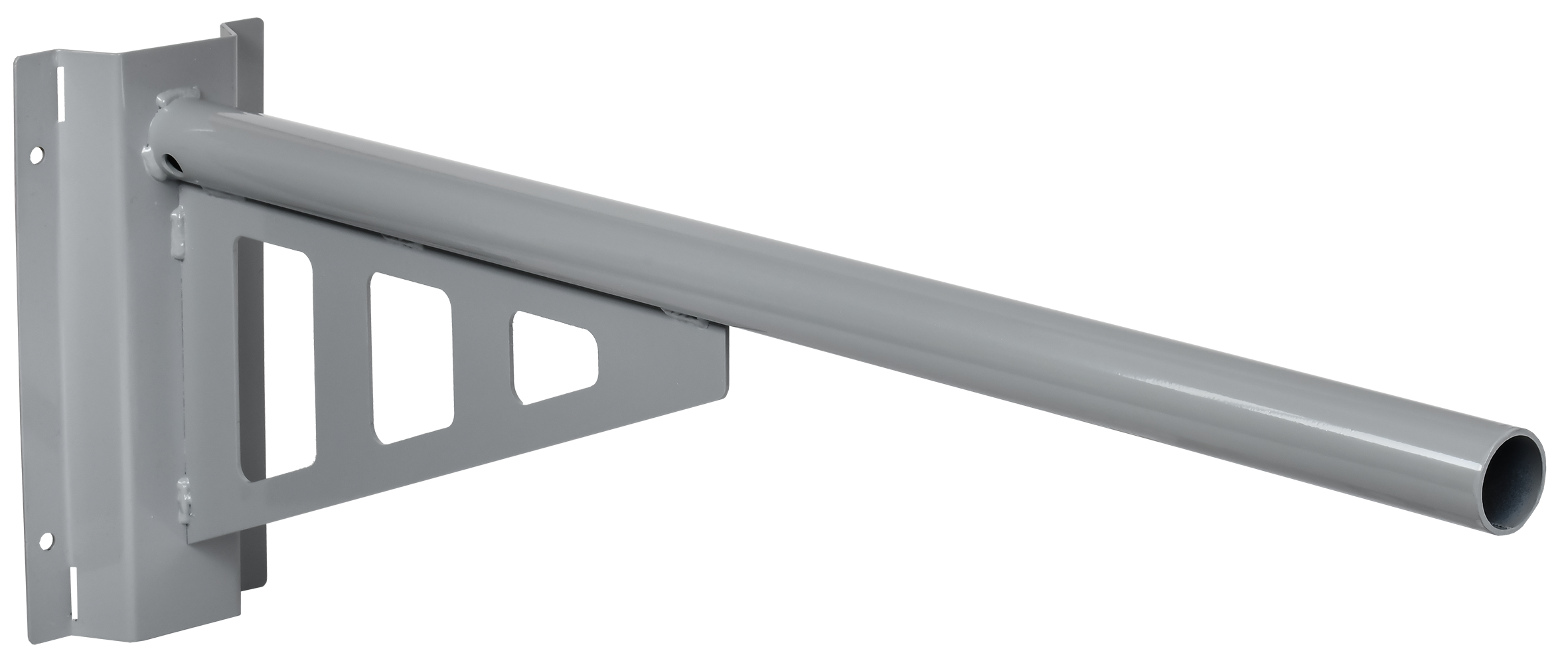 Кронштейн КР-6 D=48 L=1000 на опору 2 хомута серый IEK