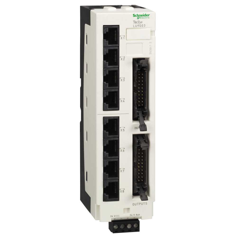 MODBUS РАЗВЕТВИТЕЛЬ 8 ПУСКАТЕЛЕЙ, 24В DC