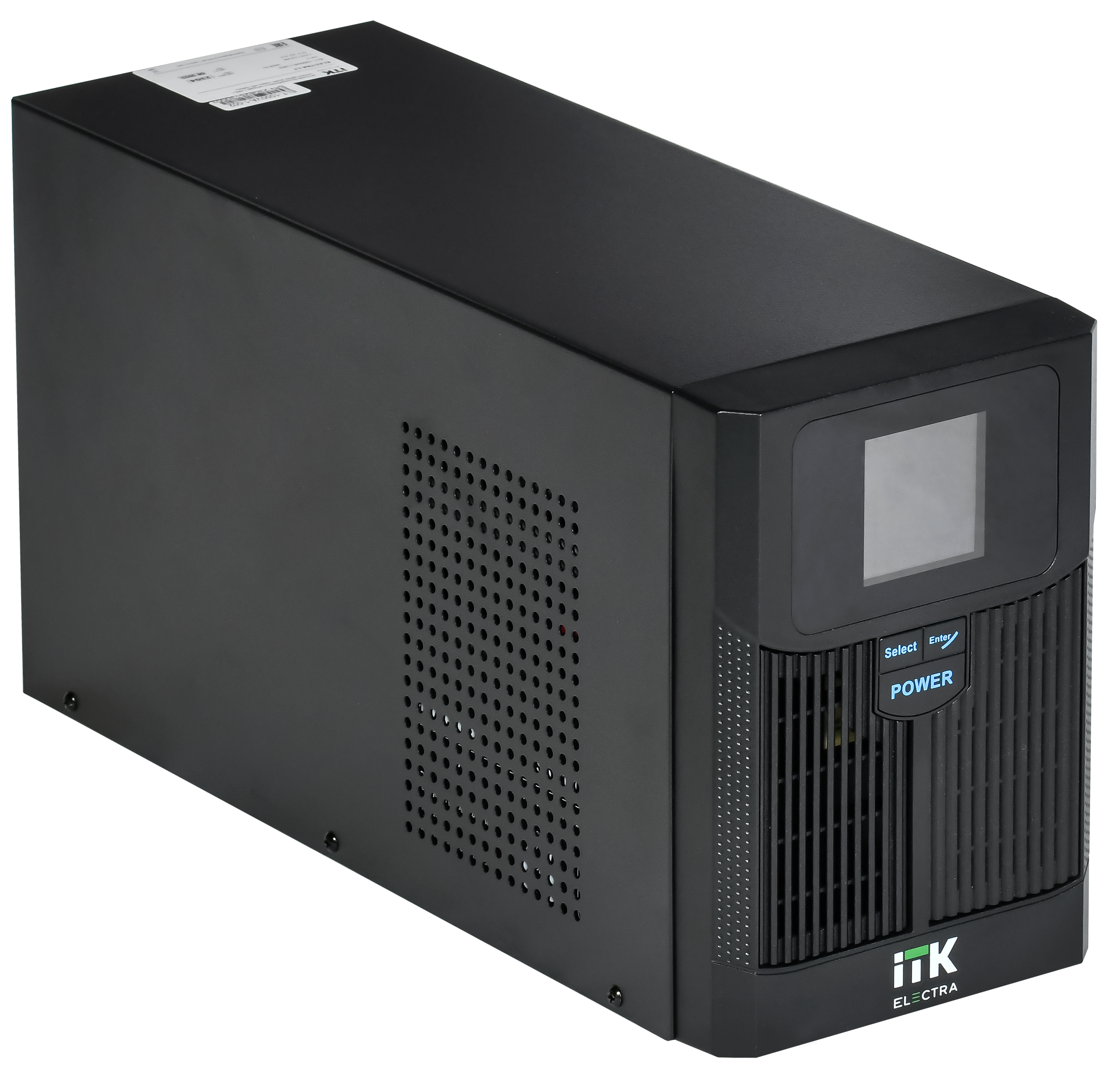 ITK ELECTRA LT ИБП однофазный линейно-интерактивный 1кВА/0,8кВт 4хС13 LCD дисплей АКБ 2х7AH USB RJ45/11