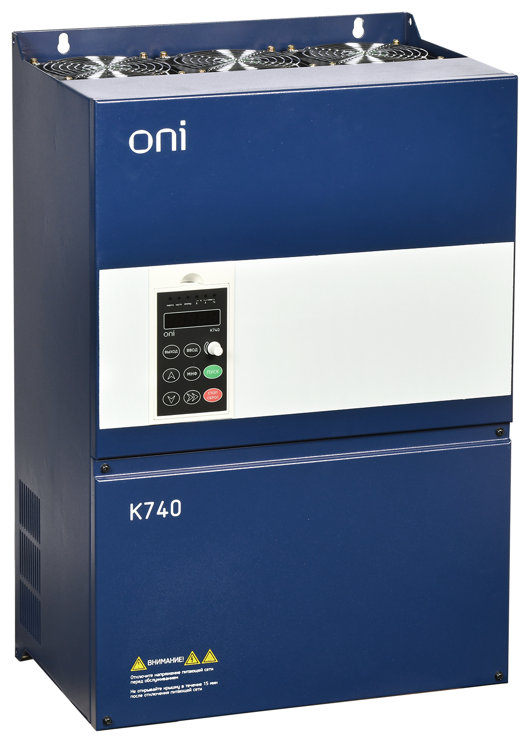 Преобразователь частоты K740 380В 3Ф 55-75кВт 110-152А Энкодер Profibus ONI