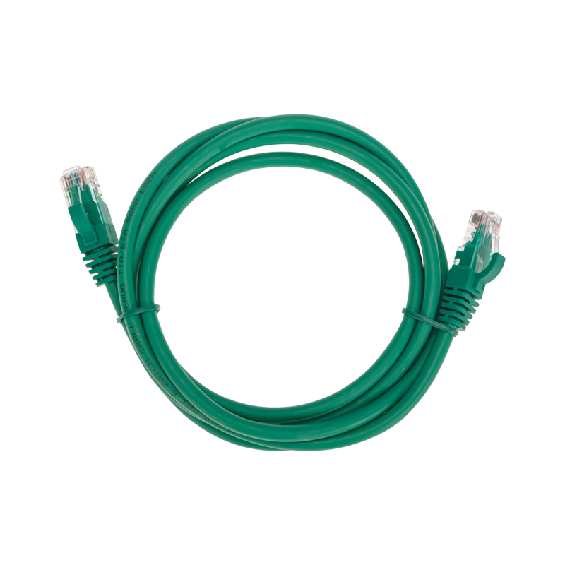 Шнур коммутационный патч-корд U/UTP, CAT 6, RJ45-RJ45, 26AWG, LSZH, зеленый, 1,5м REXANT