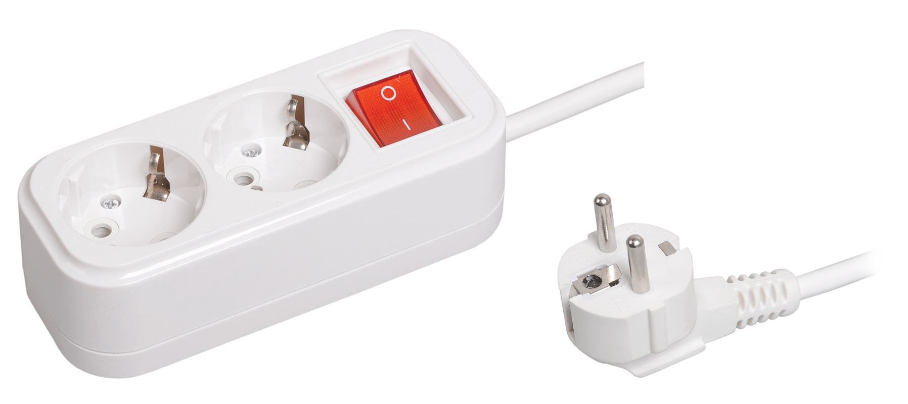 Удлинитель У02В 2 места 2P+PE/5м 3х1мм2 16А/250В CLASSIC IEK
