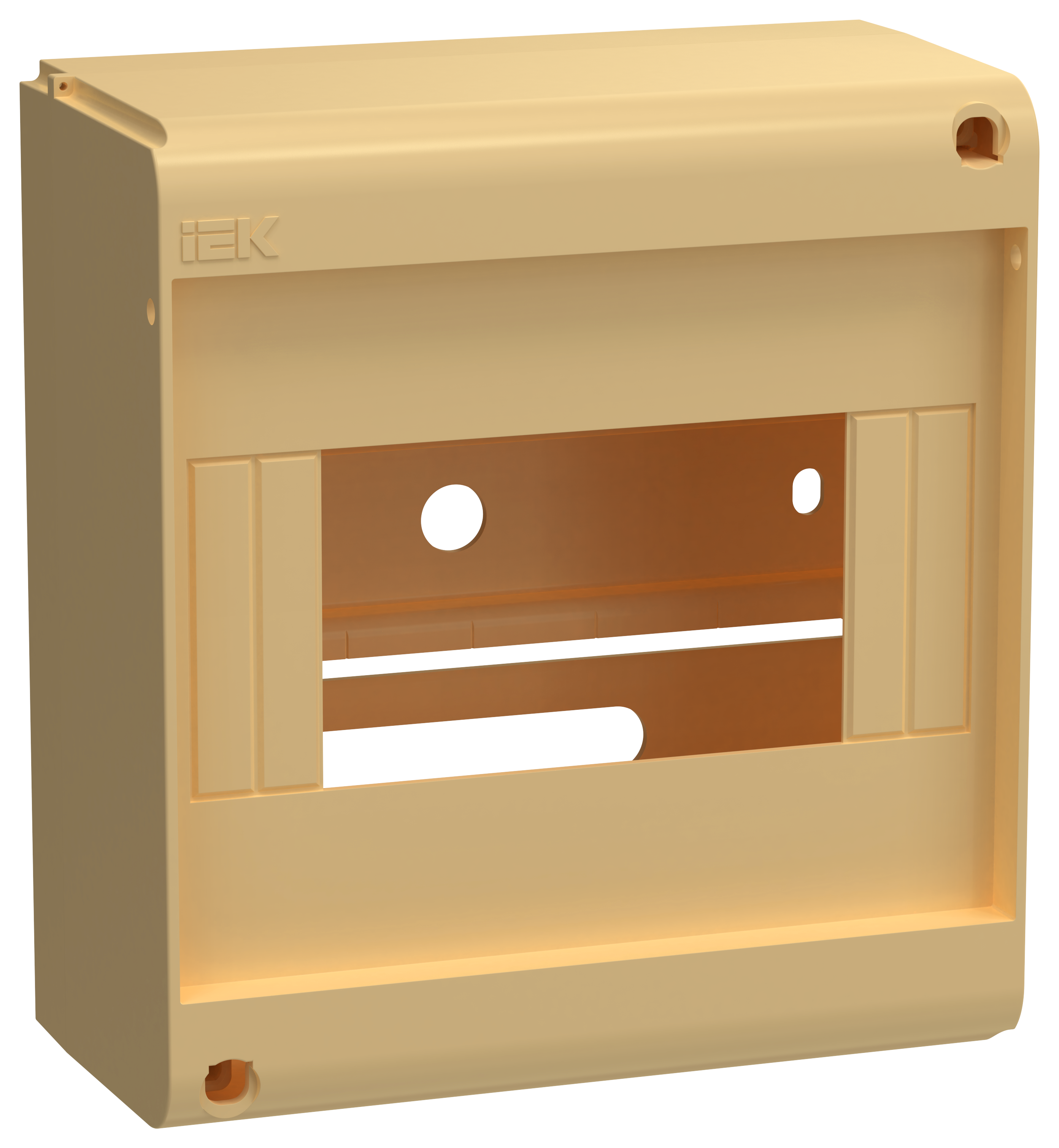 UNION Mini Корпус пластиковый КМПн-6 IP20 без двери сосна IEK