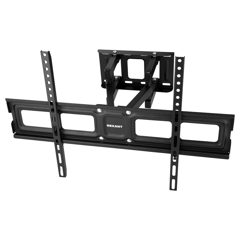 Кронштейн для телевизора 32"-70", наклонно-поворотный, двойное колено REXANT