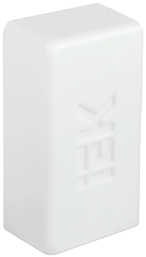 ELECOR Заглушка КМЗ 12х12 белый (4шт/компл) IEK