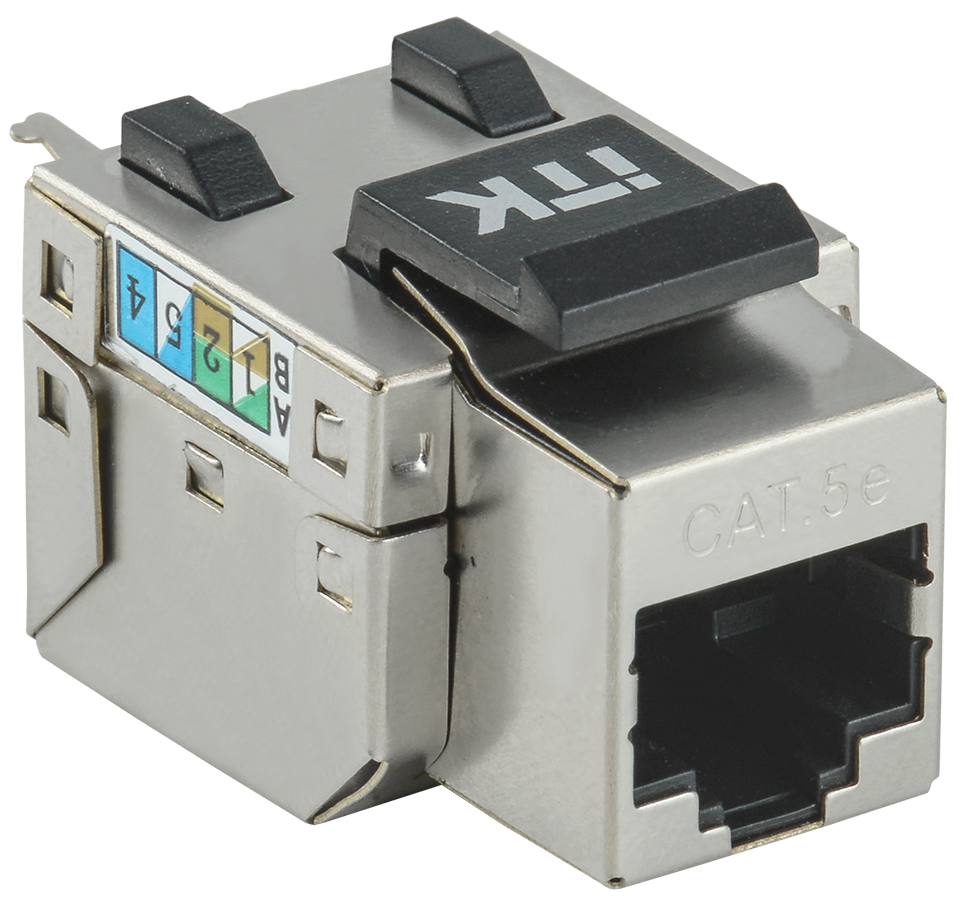 ITK Модуль Keystone Jack кат.5E FTP 110 IDC 90град розеточный