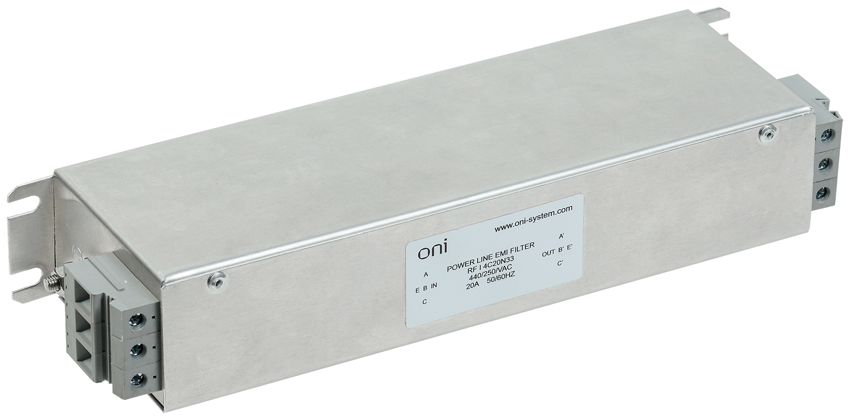 ЭМС Фильтр вх. RFI 5А 380В 3Ф ONI