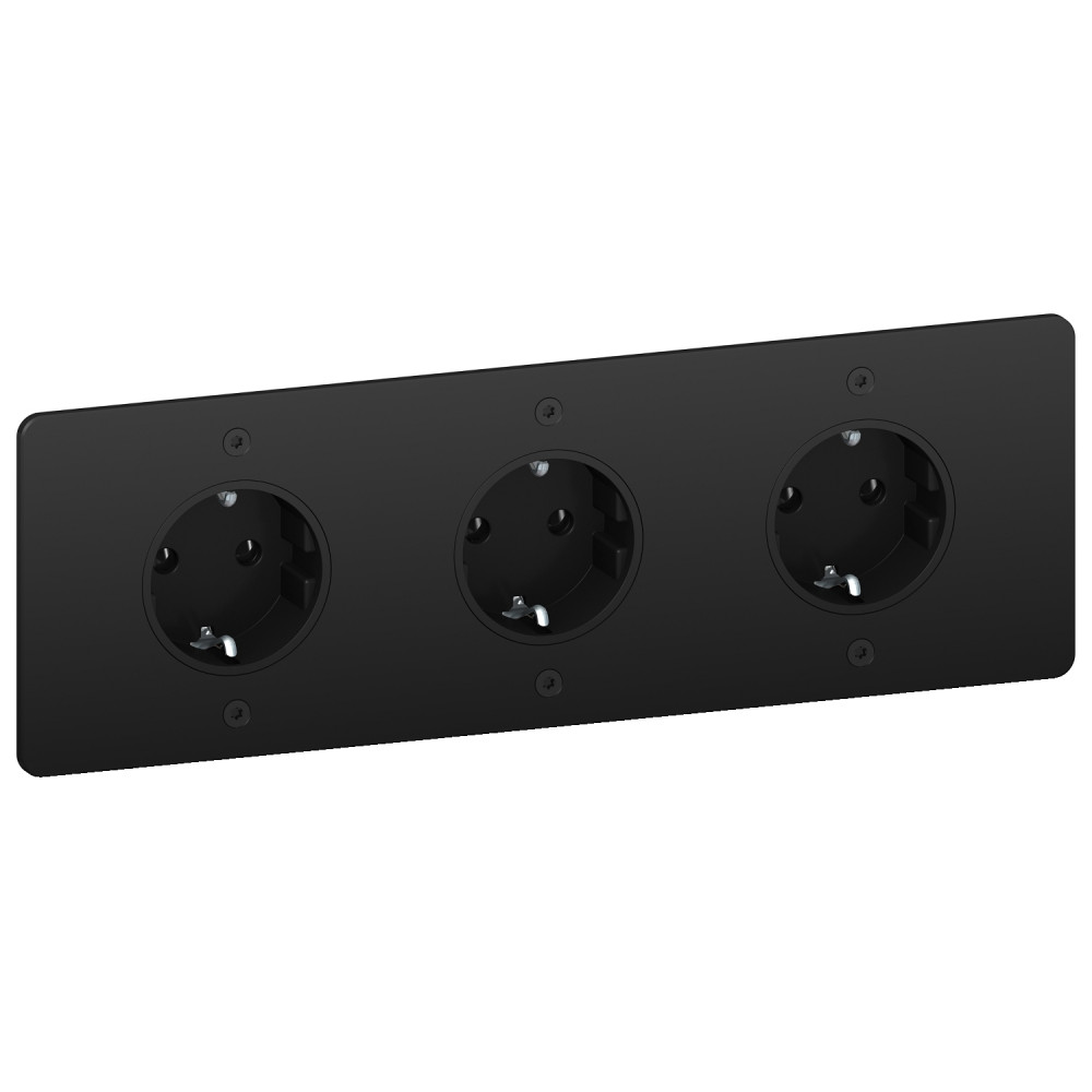 РОЗЕТКА 16Аx3 Schuko 2P+E