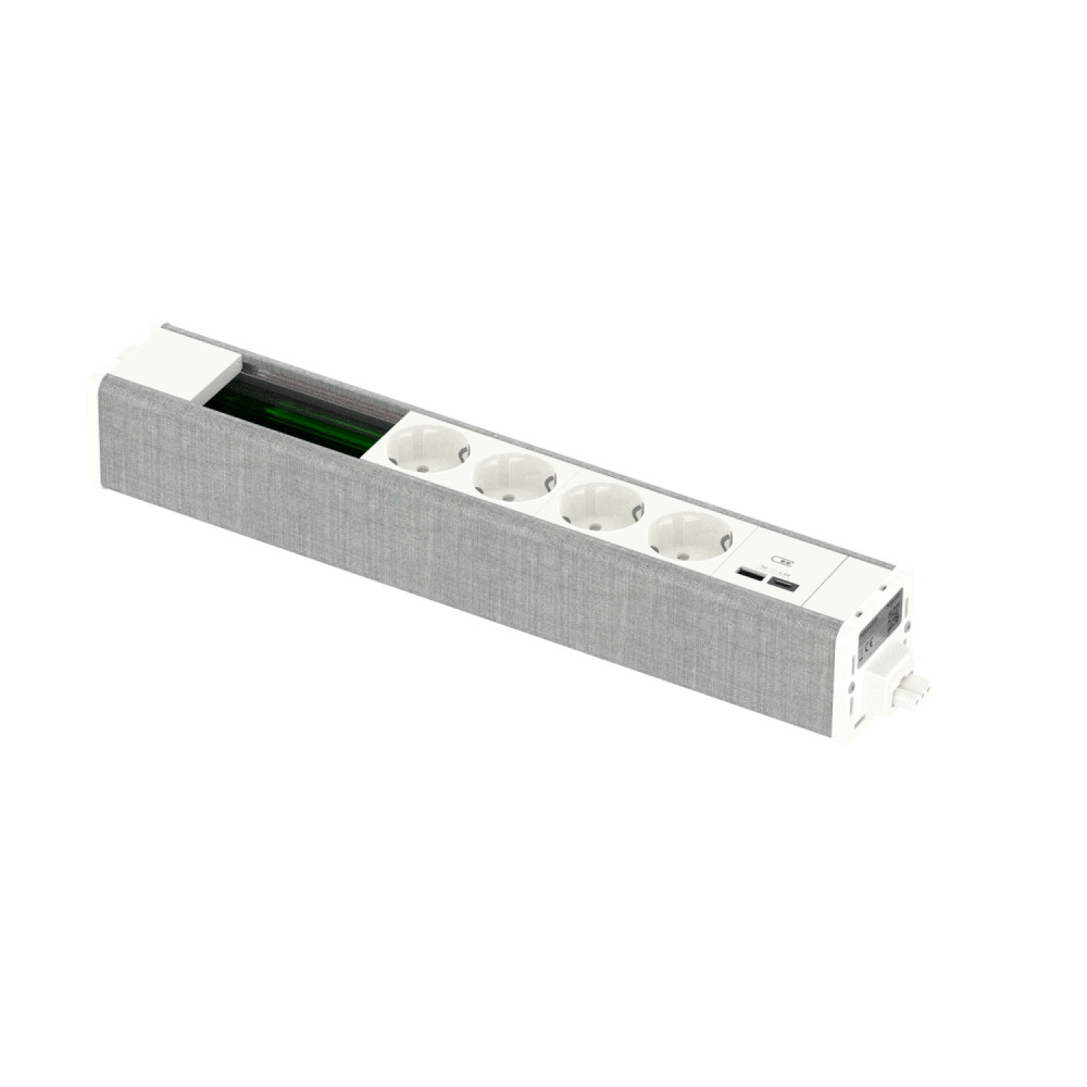 US+Блок 4хРоз2К+З +USB A/C +VDI БЕЛ/СЕР