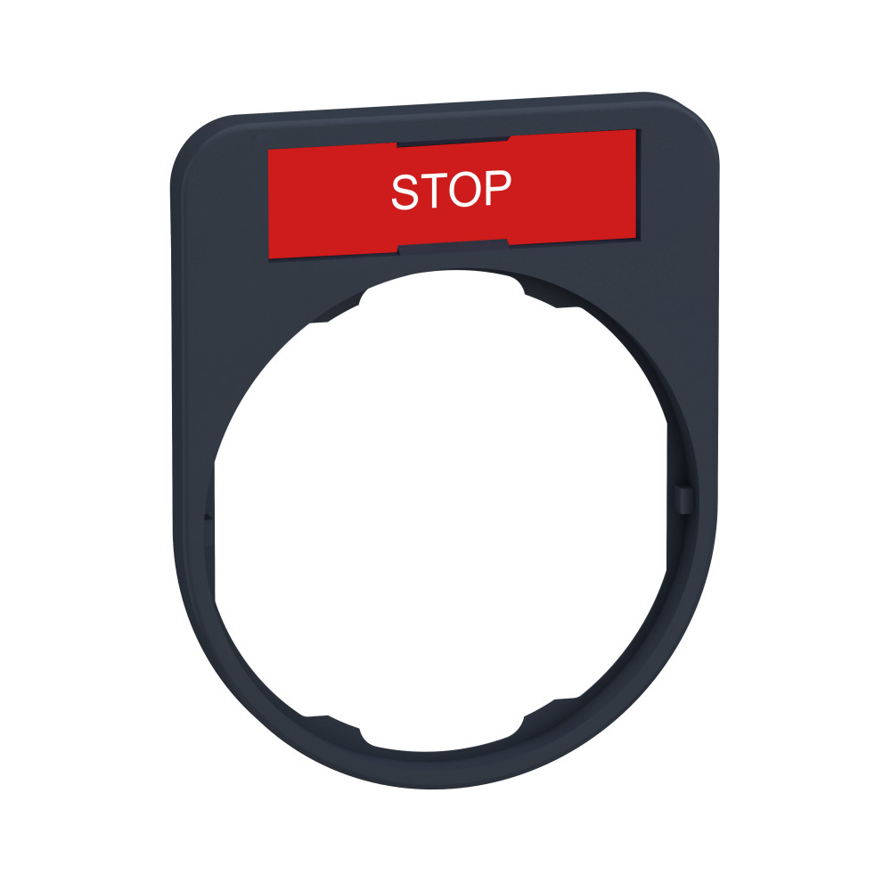 ДЕРЖАТЕЛЬ МАРКИРОВКИ ЗАПОДЛИЦО "STOP"