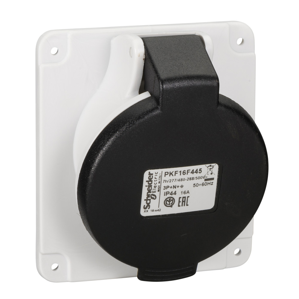 РОЗ ПАНЕЛ УГЛ ВИНТ 16A 3PNE 480-500 IP44