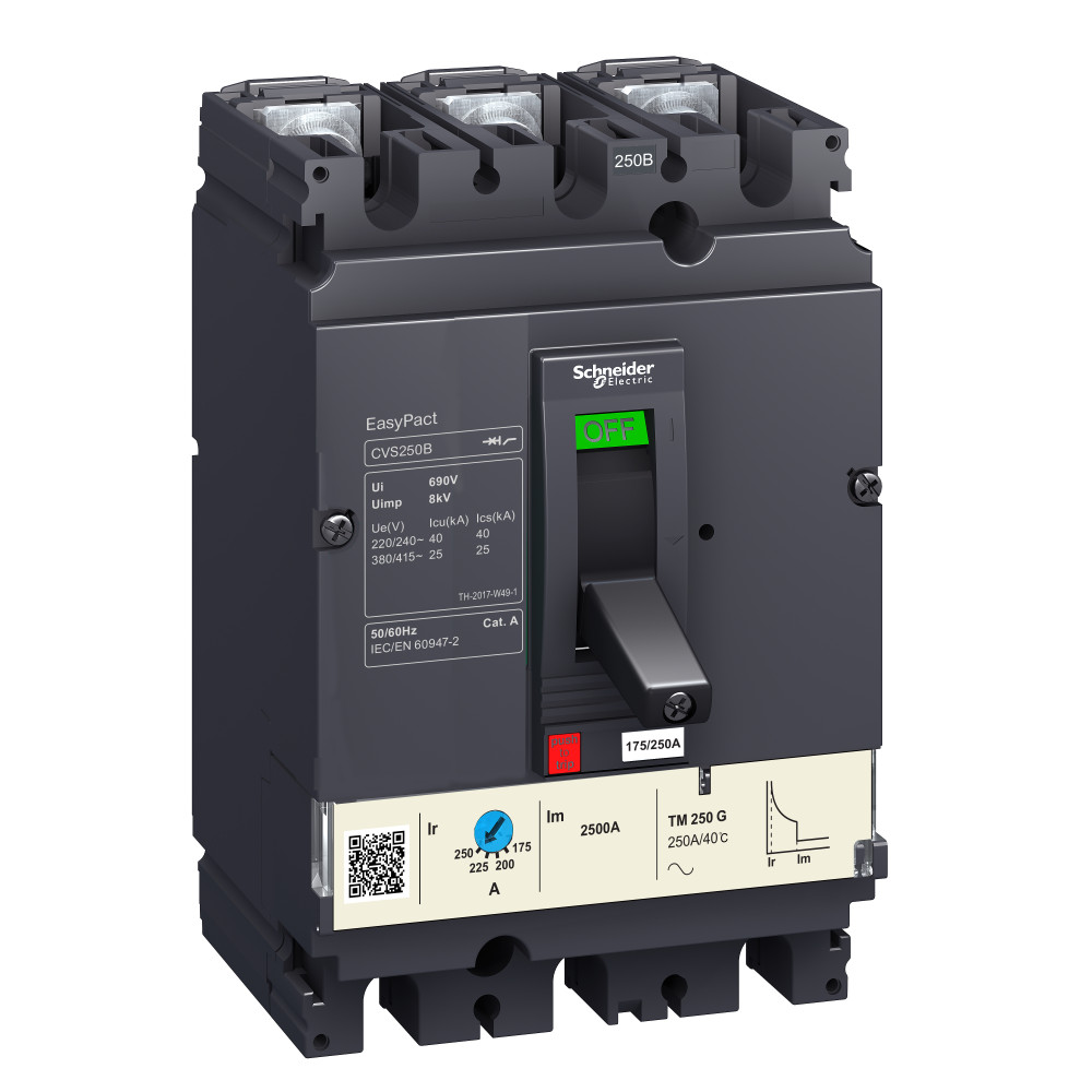 3П АВТ.ВЫКЛ. CVS160N 50КА TM100D