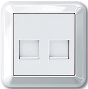 RJ11+RJ45 cat5e UTP, белый