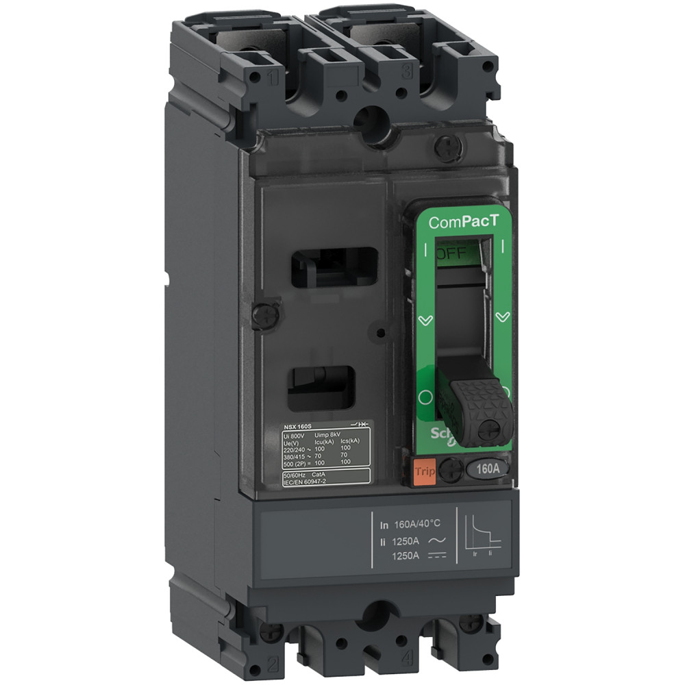 АВТОМ.ВЫКЛ.NSX100S 70kA -DC 2П 30A TMD 