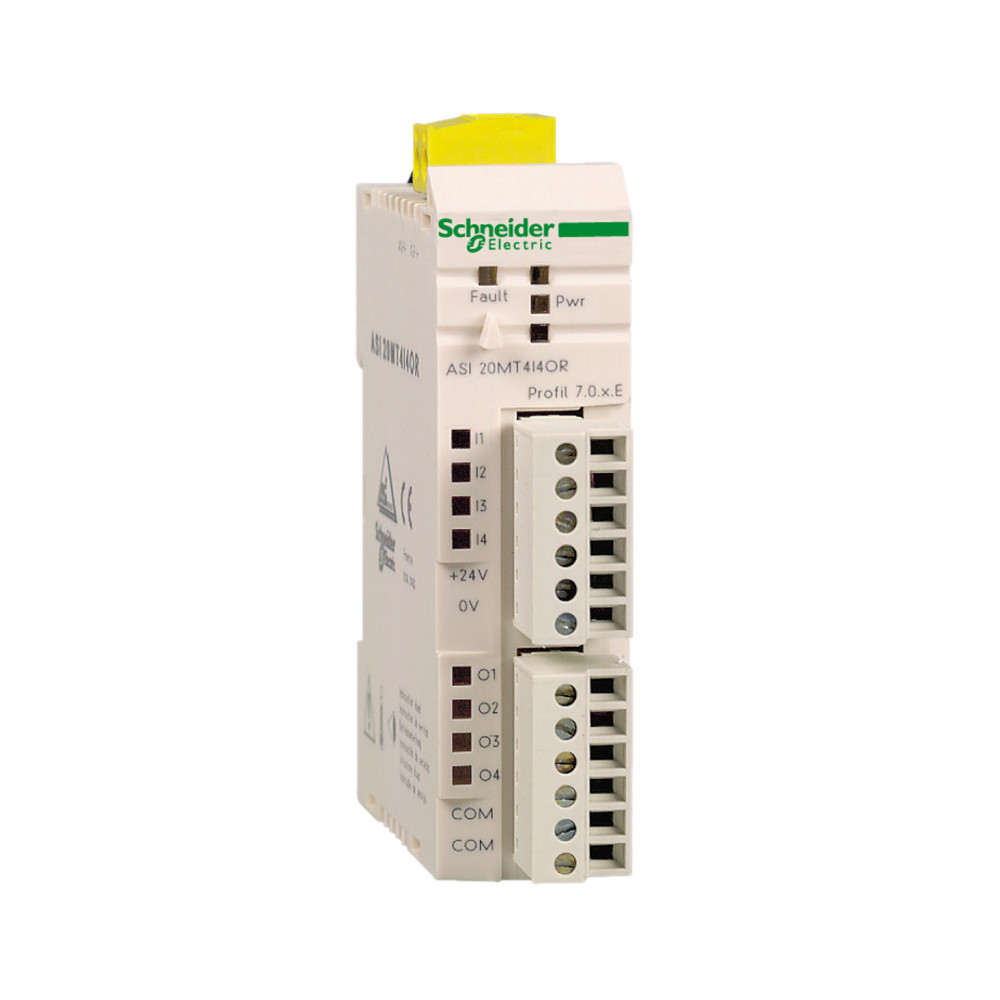 Модуль IP20 AS-интерфейса, 4вх/4вых