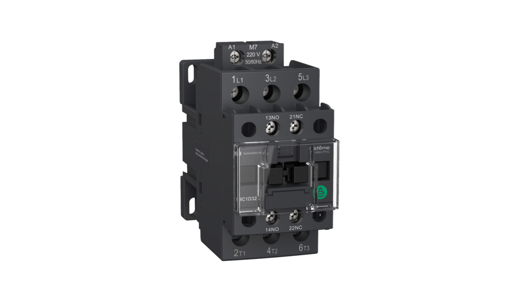КОНТАКТОР MC1D 3P 38A НО+НЗ 24VDC С ПОНИЖЕННЫМ ТОКОМ ПОТРЕБЛЕНИЯ КАТУШКИ