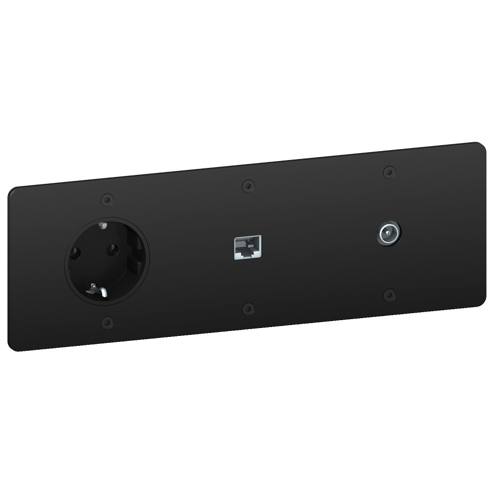 БЛОК РОЗЕТКА 16A + RJ45 + TV