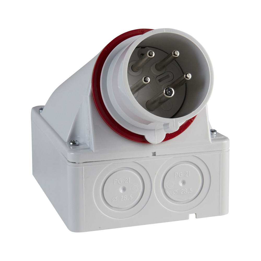 PLUG WALL MOUNT 16A 3P-E