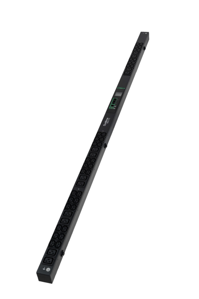 БРП Uniprom, с мониторингом, 0U, 400В, 3Ф, 16A, 36xC13 12xC19, 3м кабель, IEC309