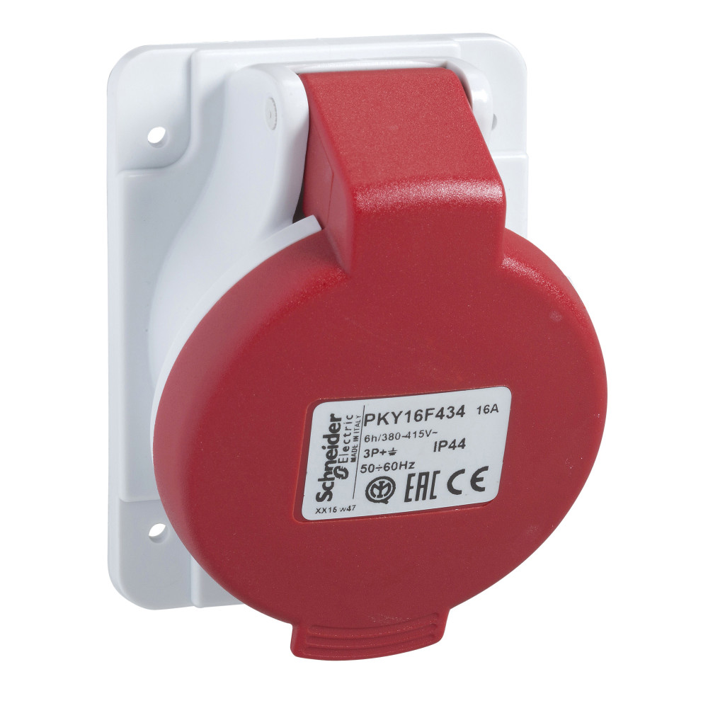 КАБ РОЗ БСТР УГЛ 16А 2P-E 380-415 IP44