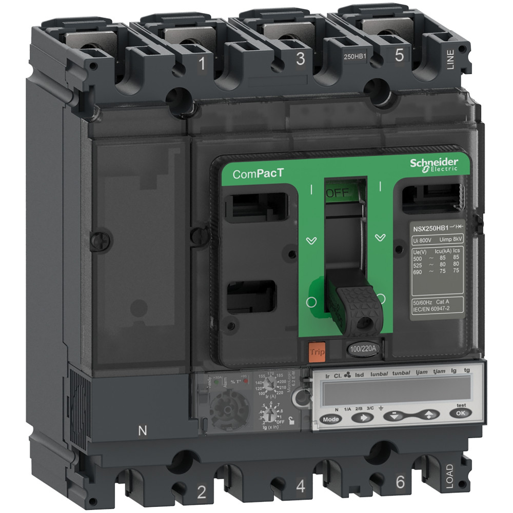 АВТ.ВЫКЛ.100HB2 100kA AC 3П3Т 50A 6.2EM 