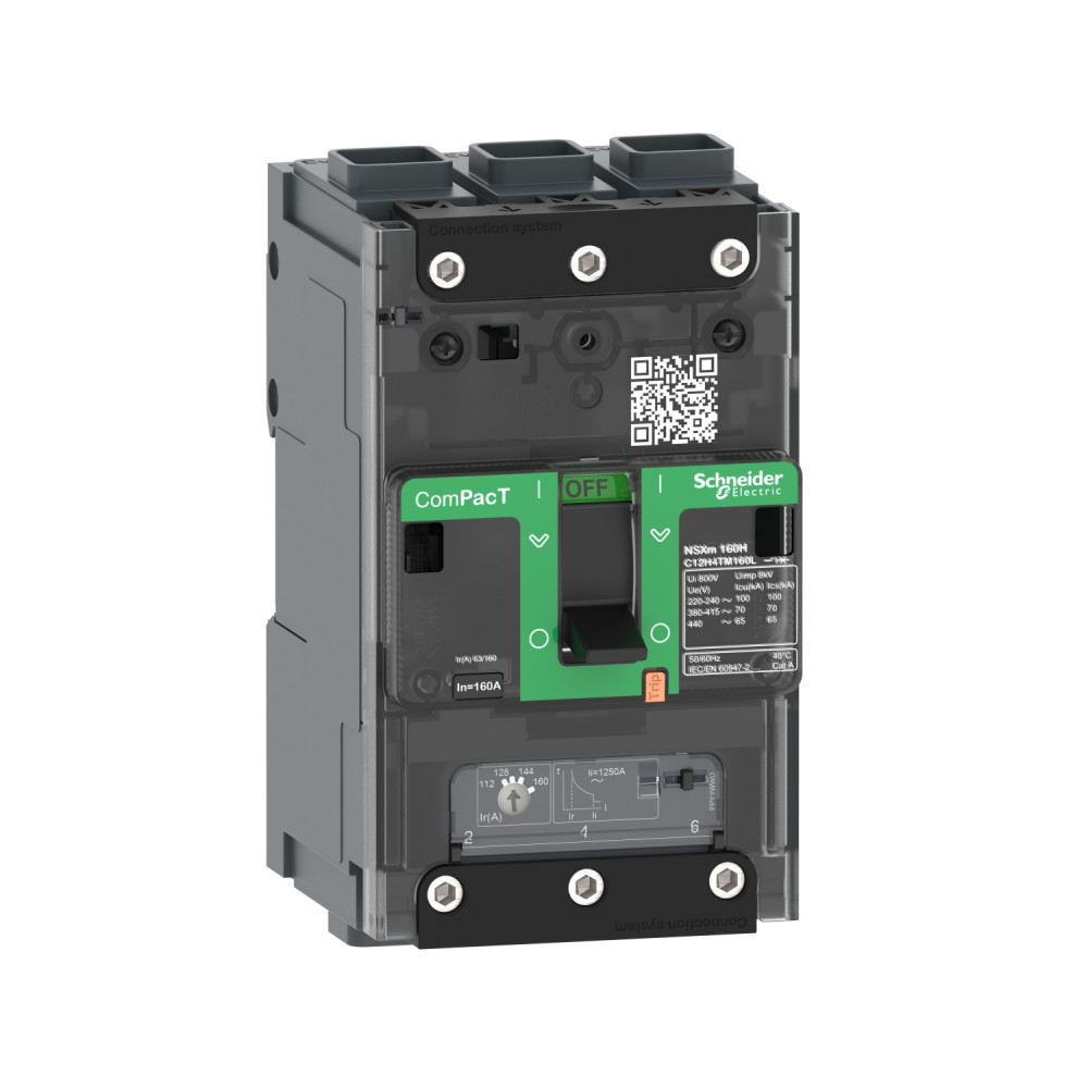 АВТОМ.ВЫКЛ. NSXm100E 16kA AC 3П 80A TMD ELINK