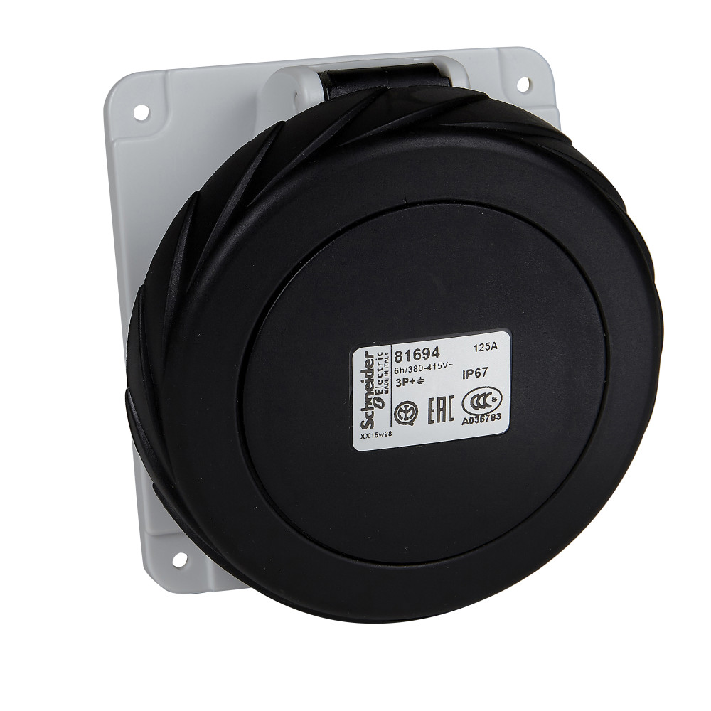КАБ РОЗ БСТР УГЛ 16А 3P-B-E 480-500 IP67