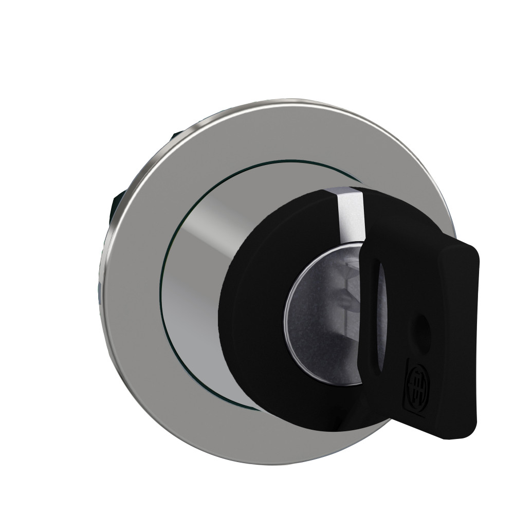 ГОЛОВКА ПЕРЕКЛЮЧАТЕЛЯ 3 ПОЗИЦИИ КЛЮЧ ЛЕВО ЗАПОДЛИЦО МЕТАЛЛ