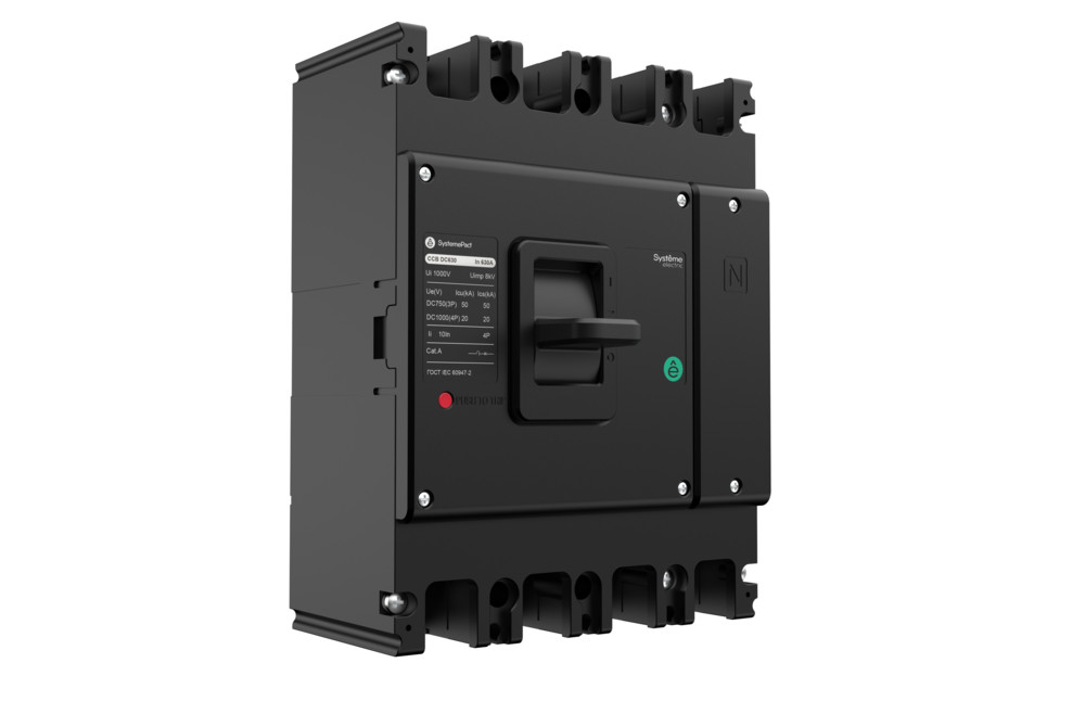 АВТОМАТИЧЕСКИЙ ВЫКЛЮЧАТЕЛЬ SYSTEMEPACT CCB DC630 3P50КА/3P20КА 4P TMD400