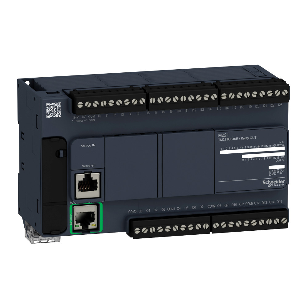 КОМПАКТ БАЗОВЫЙ БЛОК M221-40IO РЕЛЕ ETH