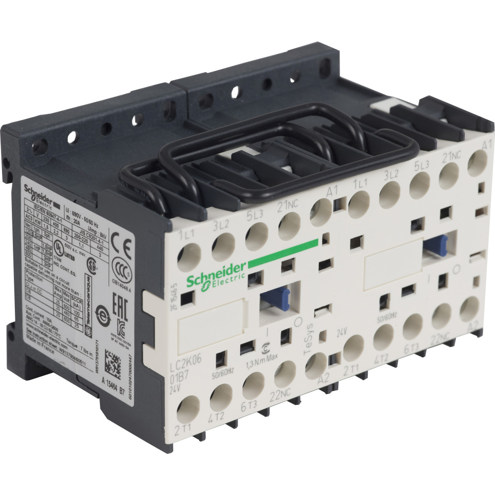 КОНТАКТОР РЕВ. K 3P,6А,НЗ,24V50ГЦ