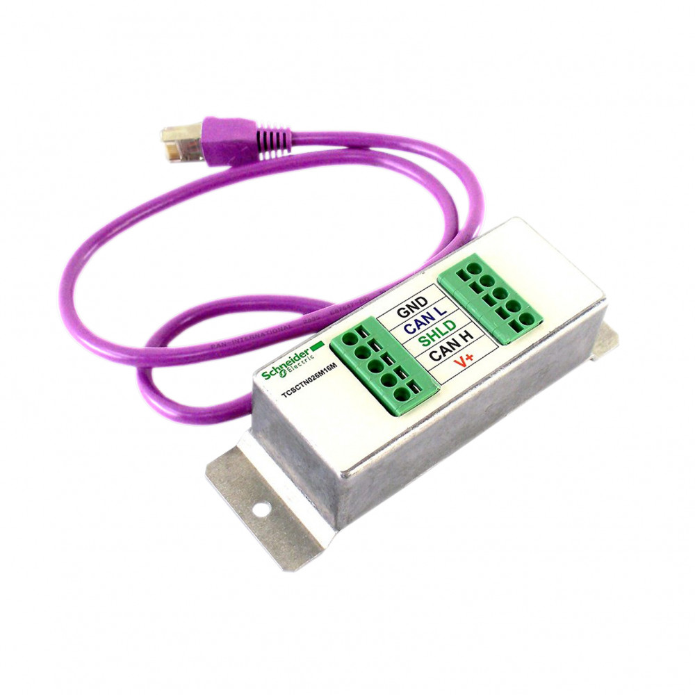 Разветвитель сети CAN RJ45-2 пруж клеммы
