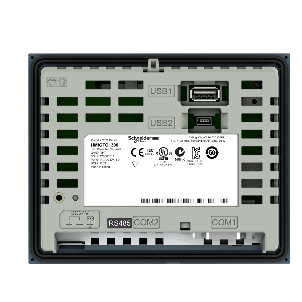 СЕНС ЦВ ТЕРМИНАЛ 3,5" TFT 6 КНОПОК 1 RJ45 RS232/485 Ethernet TCP/IP 96Mб/512кБ