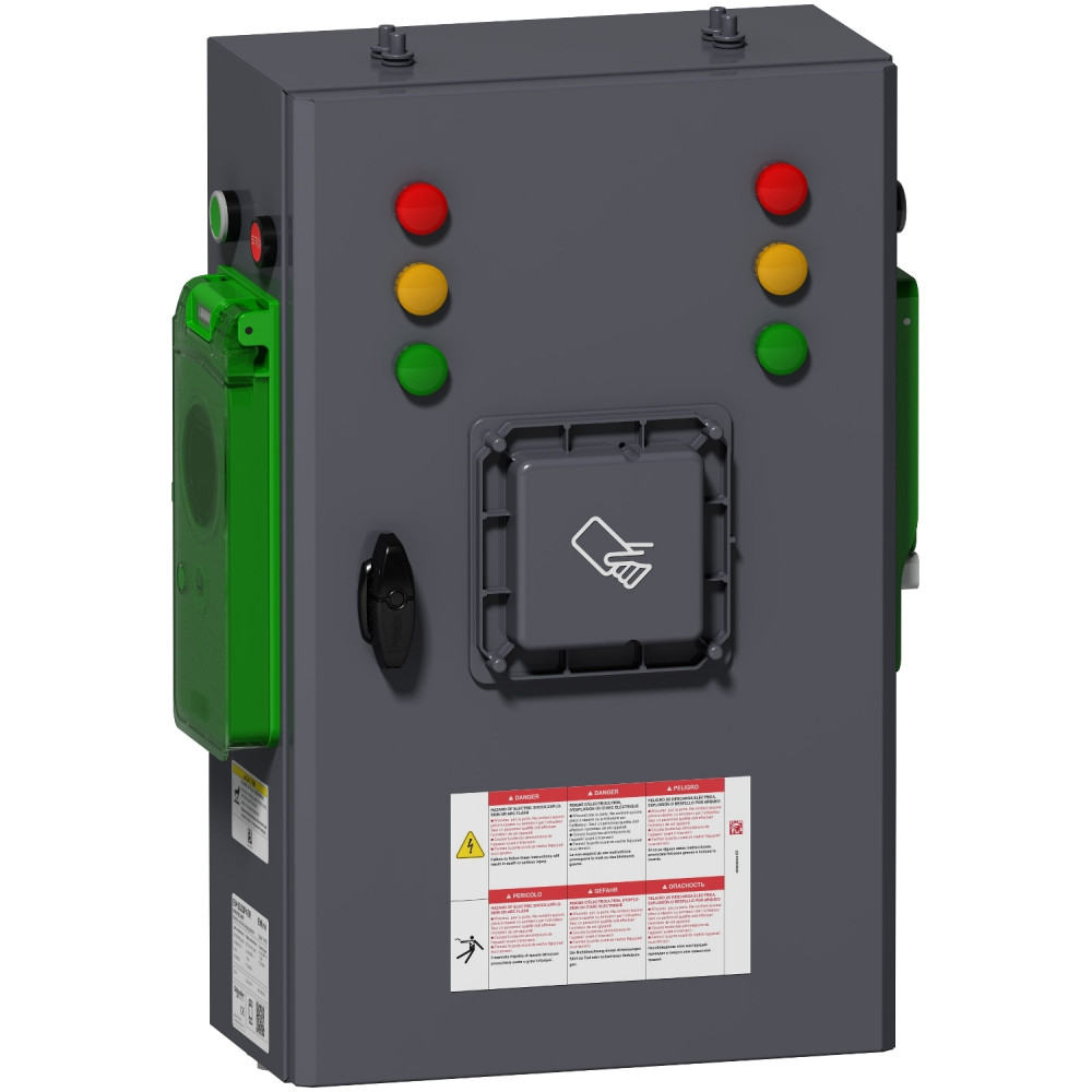 Шкаф EVLINK PKG GREY 22KW 1XT2-TF