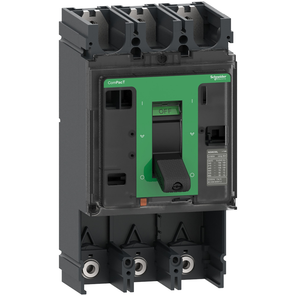 КОММУТАЦИОННЫЙ БЛОК NSX630N 50kA AC 3П 630A