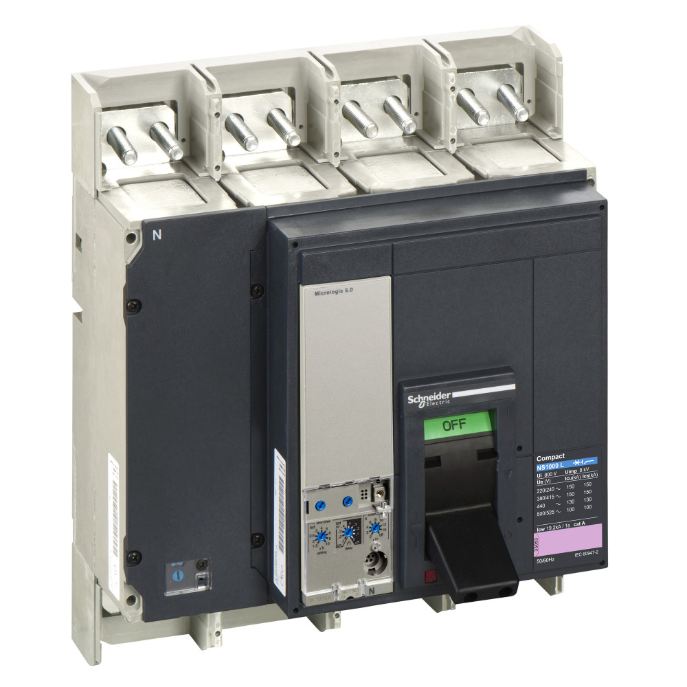 ВЫКЛЮЧАТЕЛЬ NS1000 L 4P+MICR5.0 В СБОРЕ