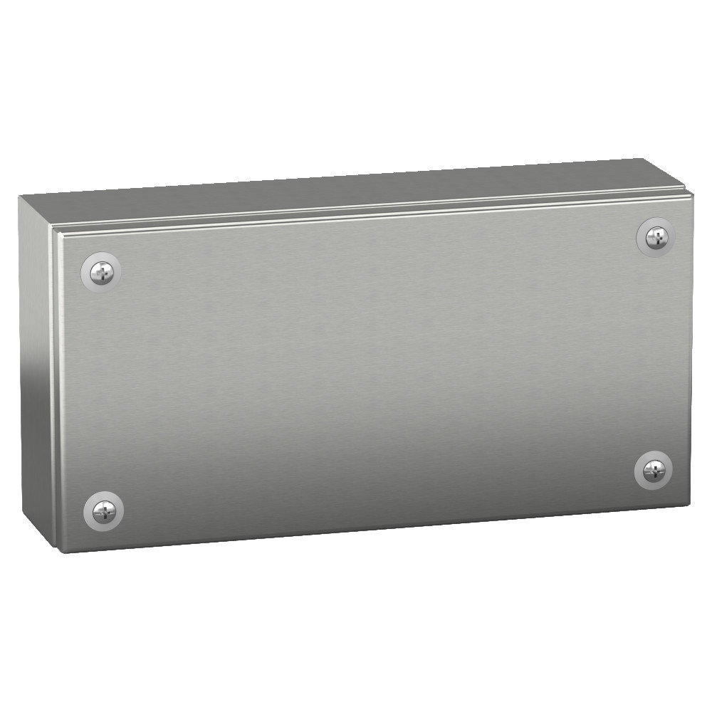 КЛЕММНАЯ КОРОБКА ЦЕЛЬНОМЕТАЛЛИЧЕСКАЯ IP66 SBX 150x300x80 НЕРЖАВЕЮЩАЯ СТАЛЬ