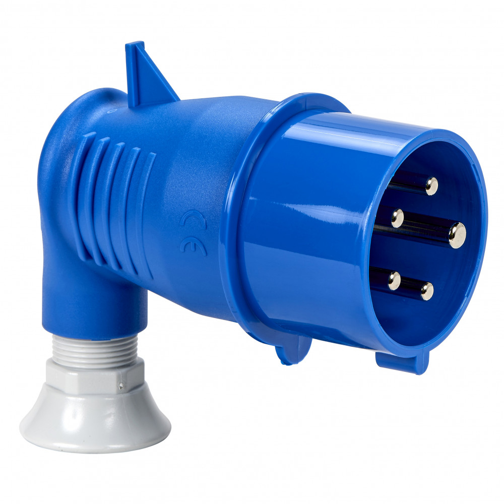 ВИЛКА-ФАЗ.ИНВ ВИНТ. УГЛ 90 200-250 IP44