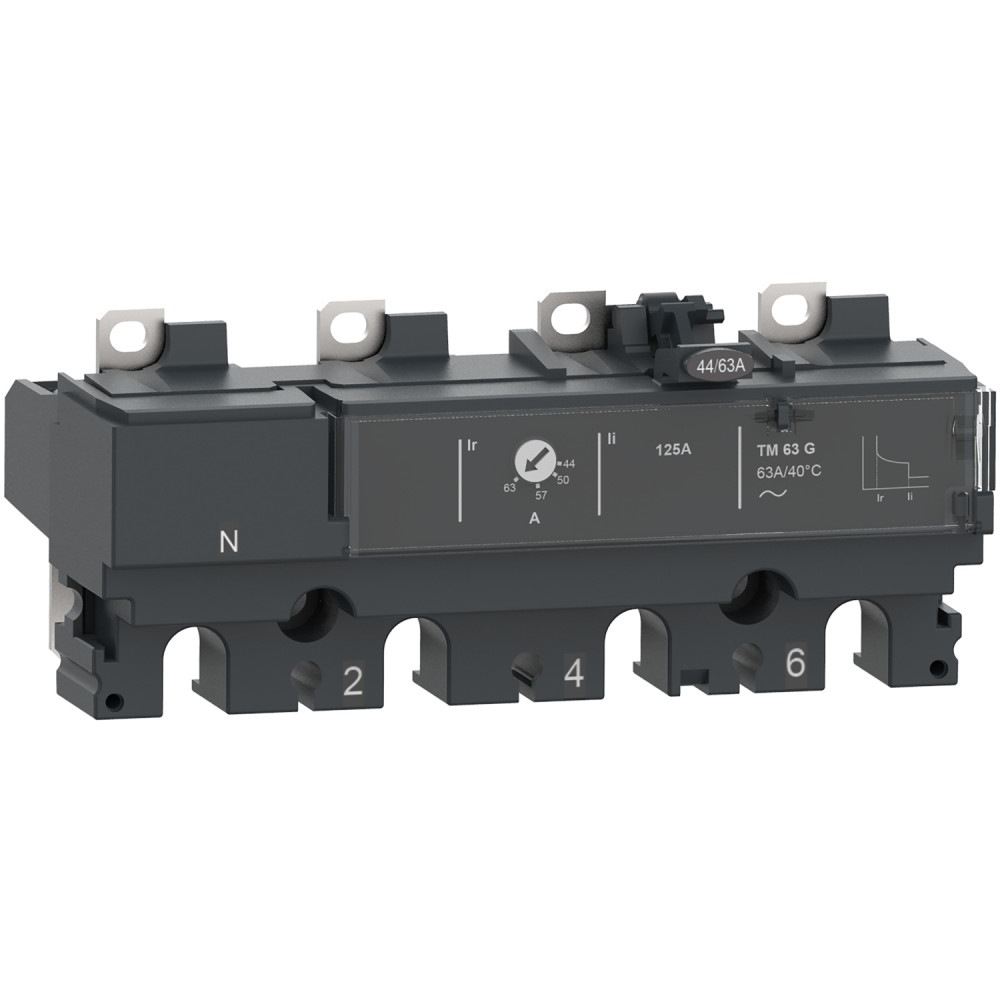 РАСЦЕПИТЕЛЬ NSX250 AC 4П4Т 250A TMG 
