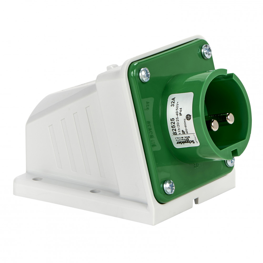 НАСТЕН ВИЛК ВИНТ 32A 2P 24/48V IP44