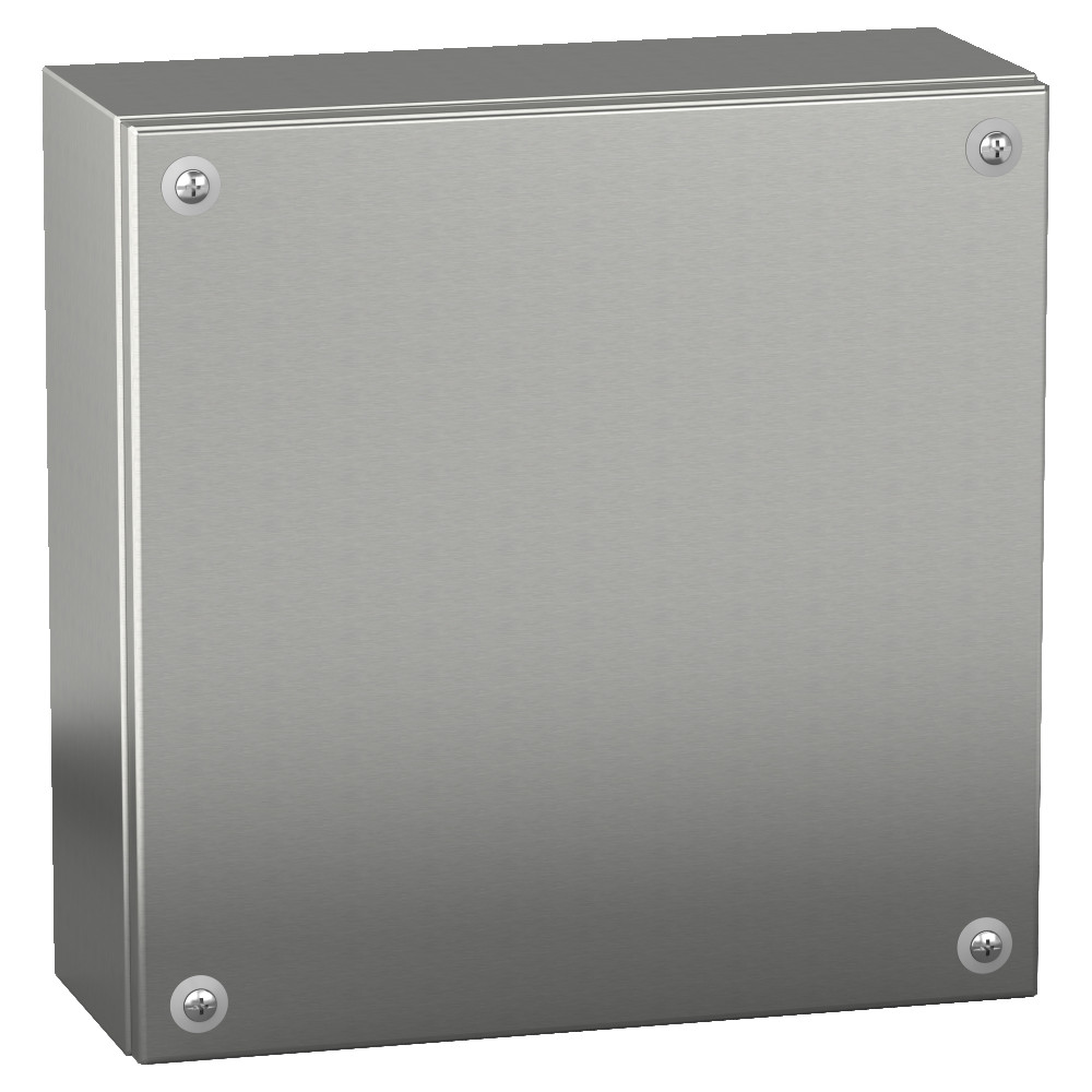 КЛЕММНАЯ КОРОБКА ЦЕЛЬНОМЕТАЛЛИЧЕСКАЯ IP66 SBX 200x200x80 НЕРЖАВЕЮЩАЯ СТАЛЬ