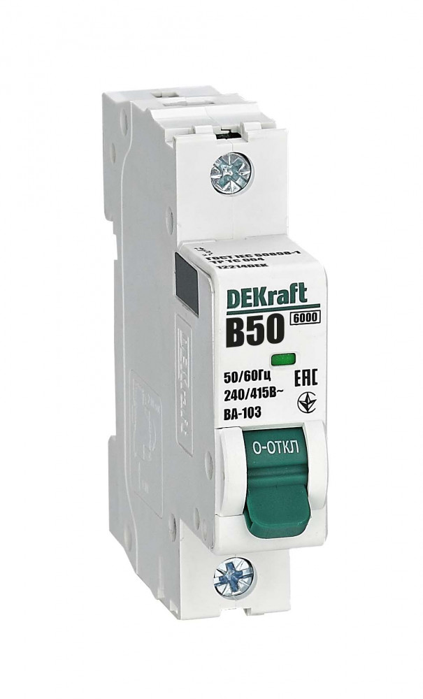Авт. выкл. 1Р 50А х-ка B ВА-103 6кА нов.
