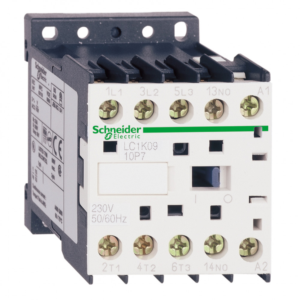 КОНТАКТОР K 3P,12 A,НО,220V 50/60 ГЦ,ЗАЖИМ ПОД ВИНТ