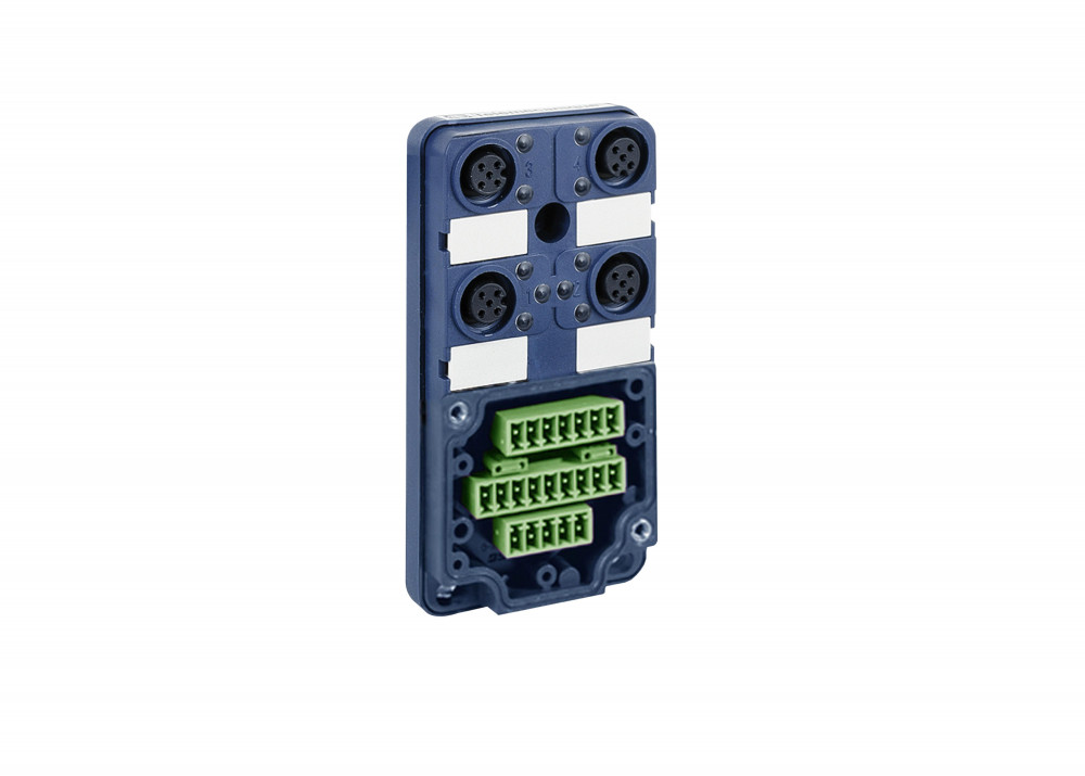 КЛЕММ БЛОК ПАССИВ IP67 4 КАНАЛ M12 СВТД