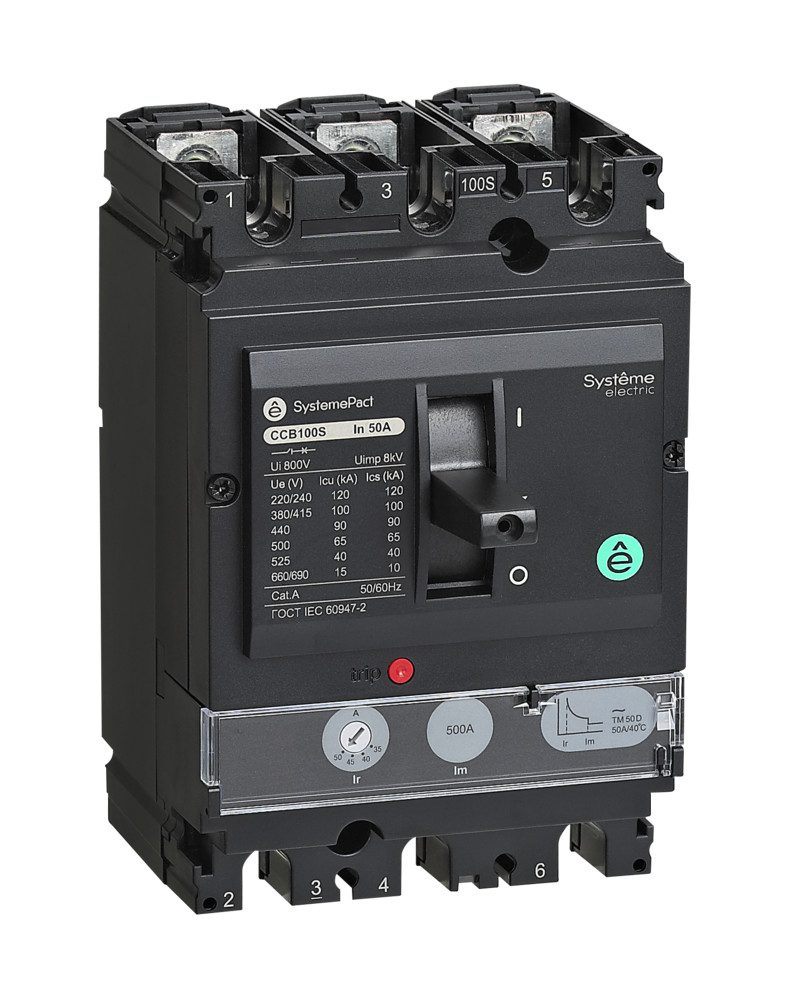 АВТ.ВЫКЛ SYSTEMEPACT CCB100 36KA 3P3D TMD50